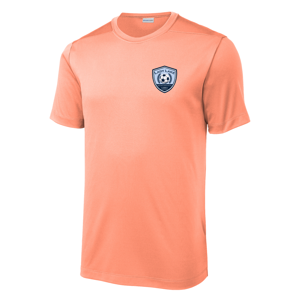 Adult Lady Lake Soccer Association Sport-Tek Posi-UV Pro Tee