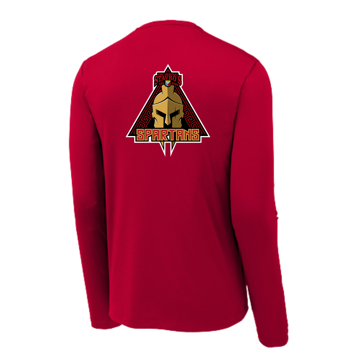 Adult Spartans Sport-Tek Posi UV Pro LS Tee