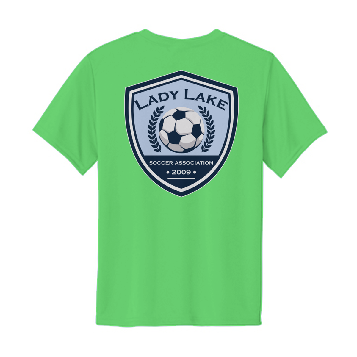Youth Lady Lake Soccer Association Performance T-Shirt