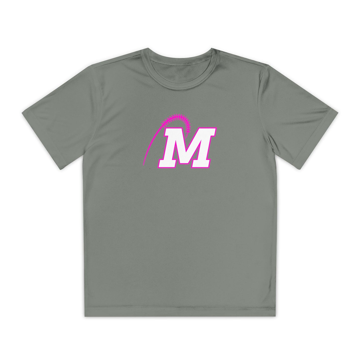 Girl's Milwood Little League Sport-Tek Performance T-shirt
