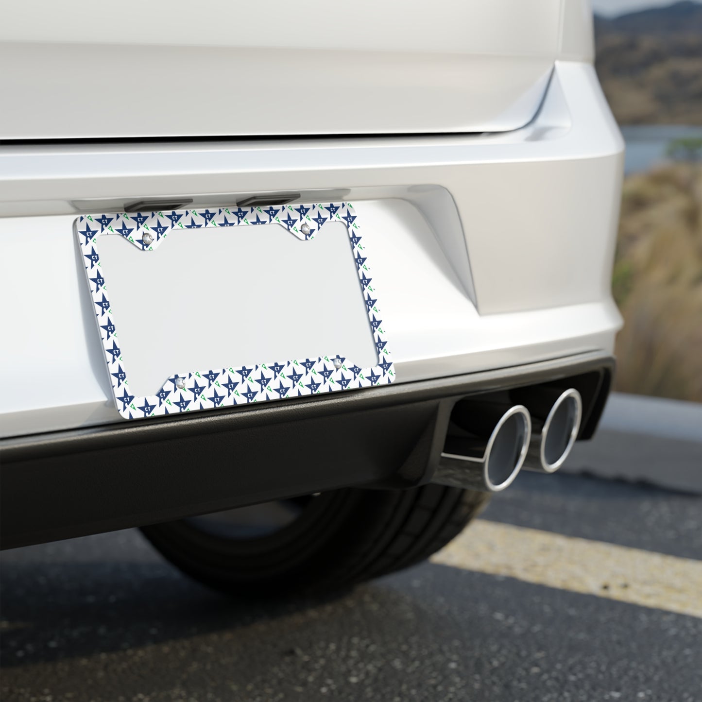 CT Elite Spirit Metal License Plate Frame