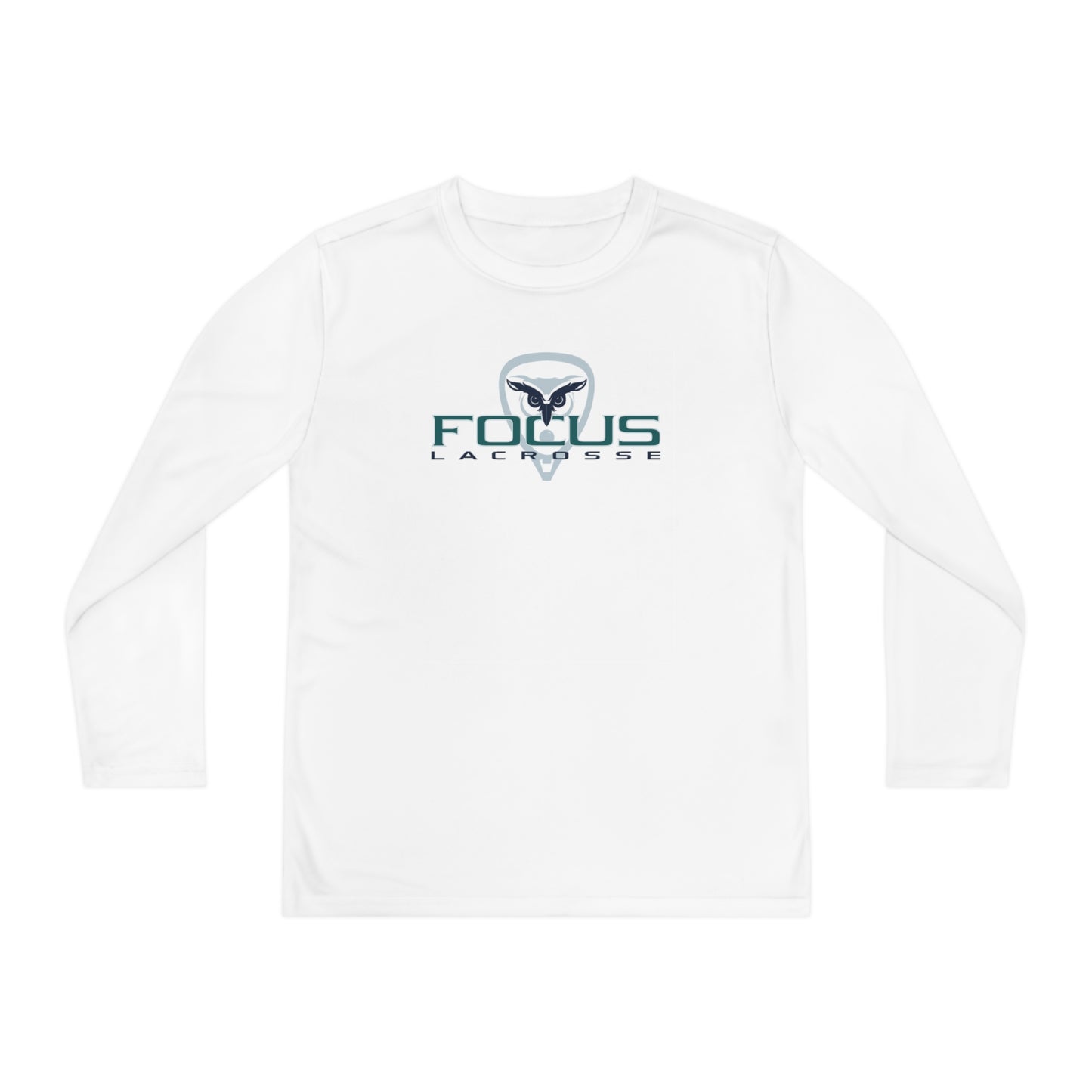 Youth Focus Lacrosse Sport-Tek Performance Long Sleeve Shirt