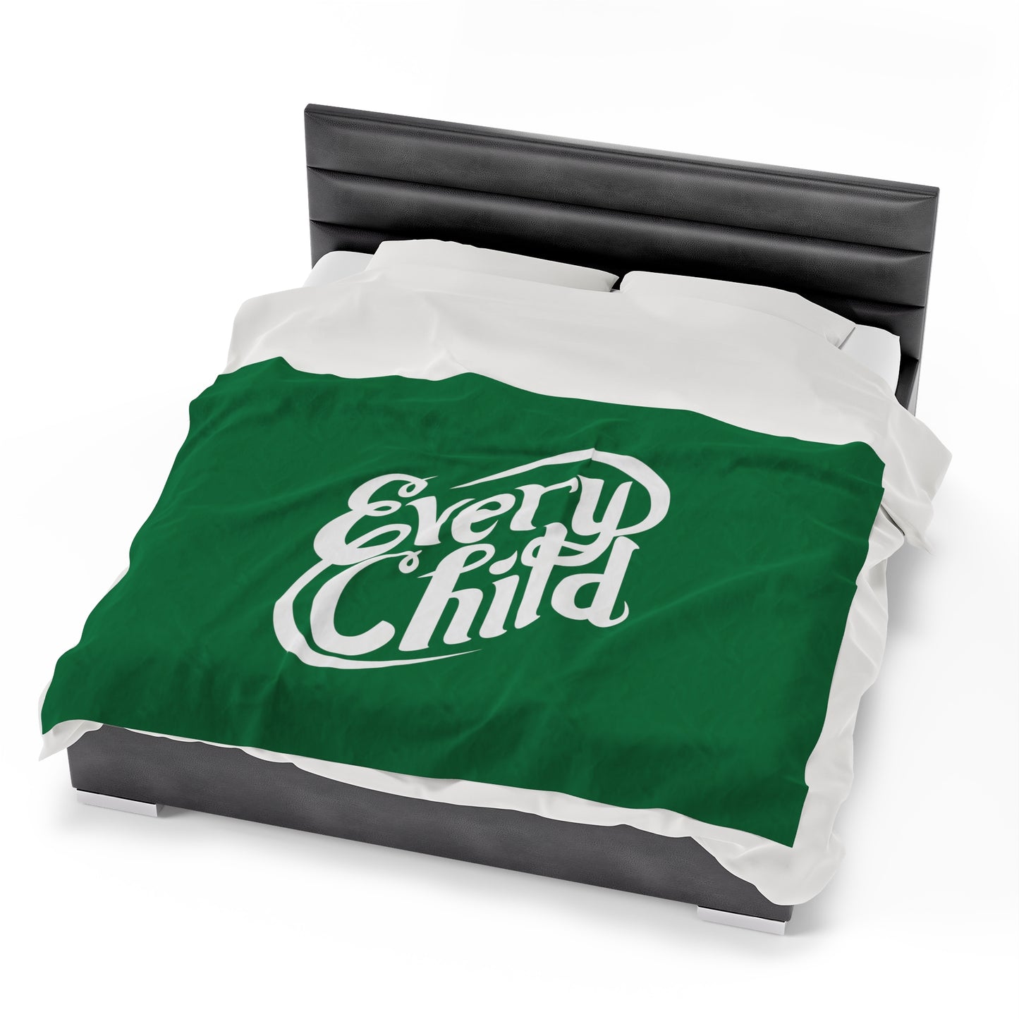 Every Child Central oregon Velveteen Plush Blanket (60" x 80")