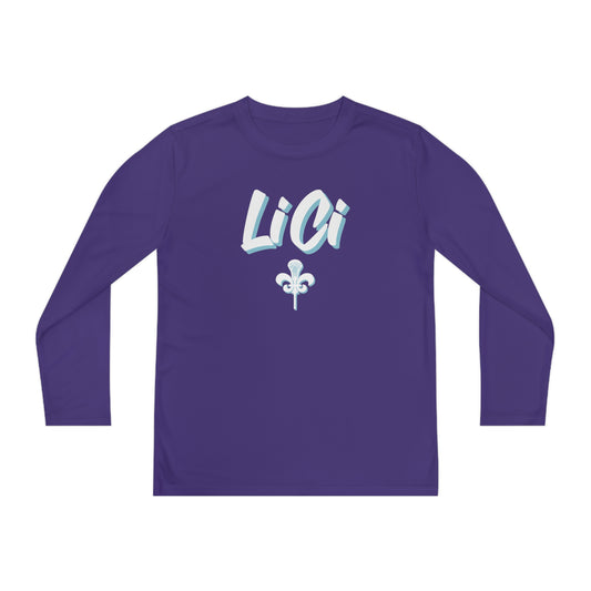 Youth Lilac City Lacrosse Sport-Tek Performance Long Sleeve