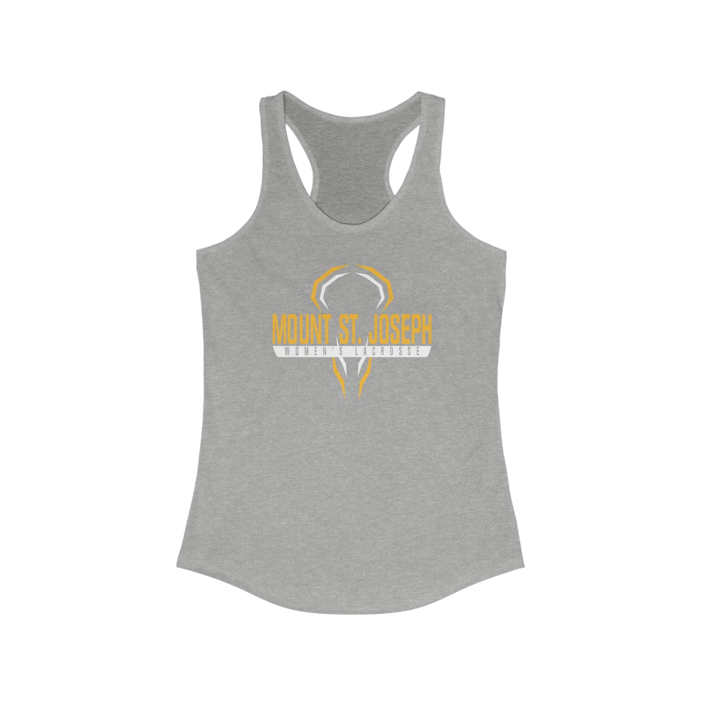 Women's MSJ Lacrosse Next Level Racerback Tank
