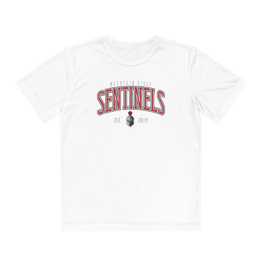 Youth Mountain Ridge Sentinels Lacrosse Sport-Tek Performance T-shirt