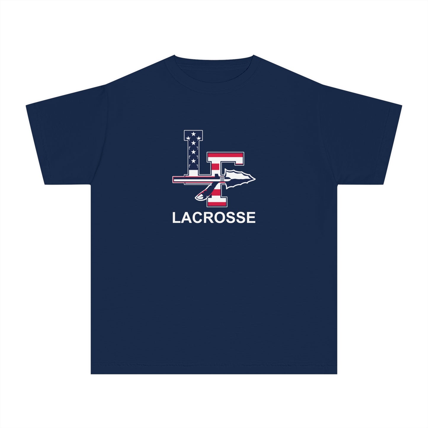 Youth LF Lacrosse Garment Dyed T-Shirt