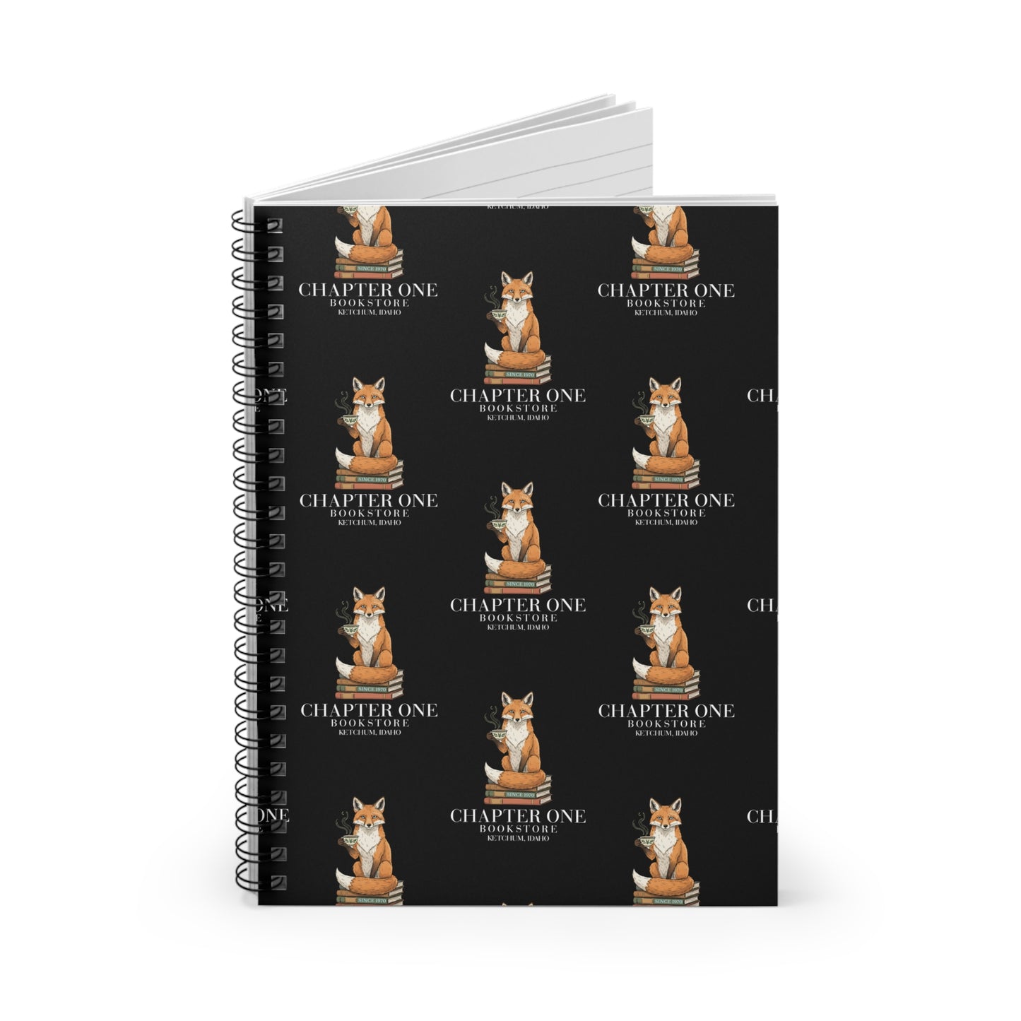 Chapter One Bookstore Spiral Notebook - Ruled Line  (8" x 6")