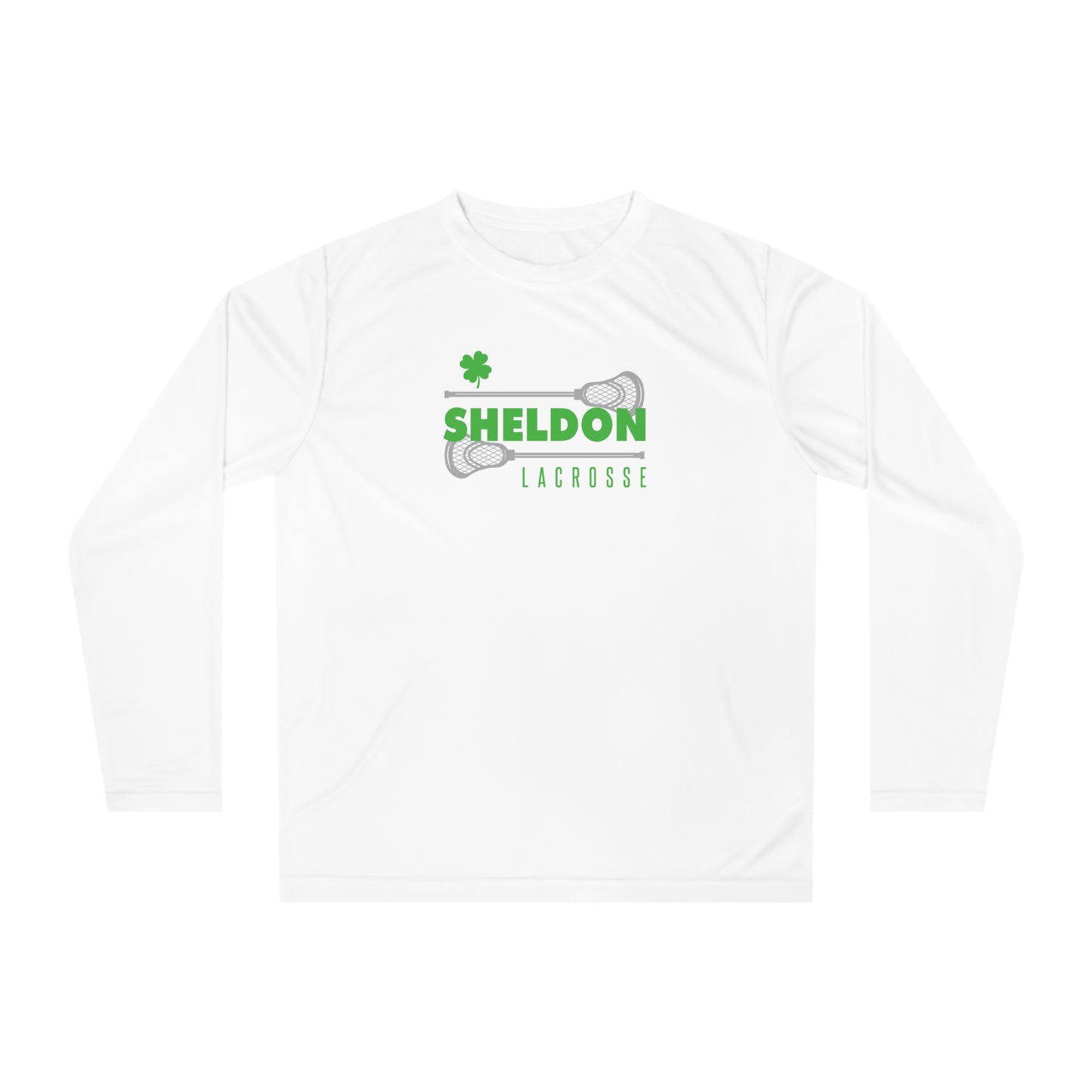 Adult Sheldon Lacrosse Team 365 Performance Long Sleeve Shirt