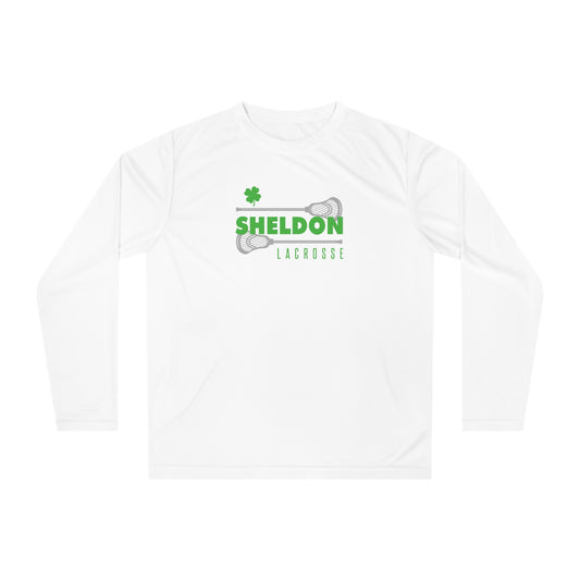 Adult Sheldon Lacrosse Team 365 Performance Long Sleeve Shirt