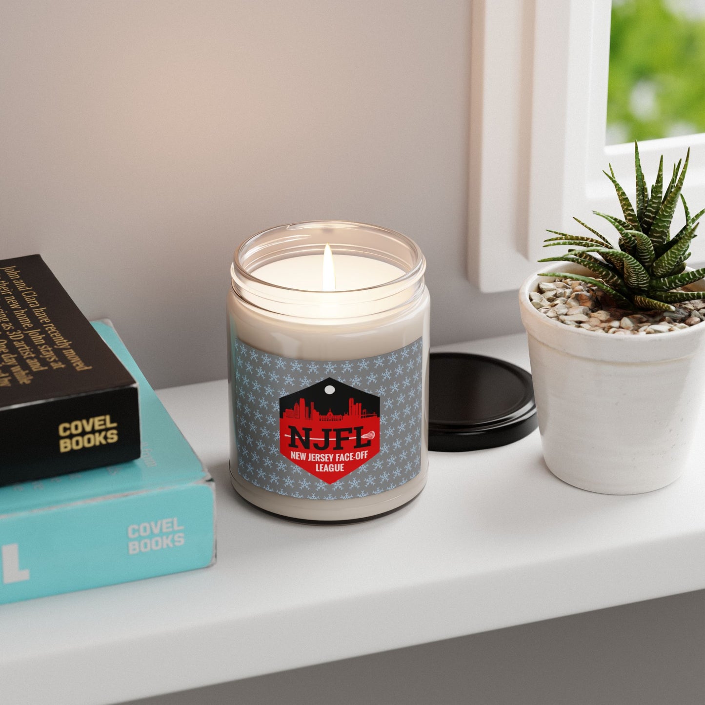 NJFL Scented Soy Candle, 9oz