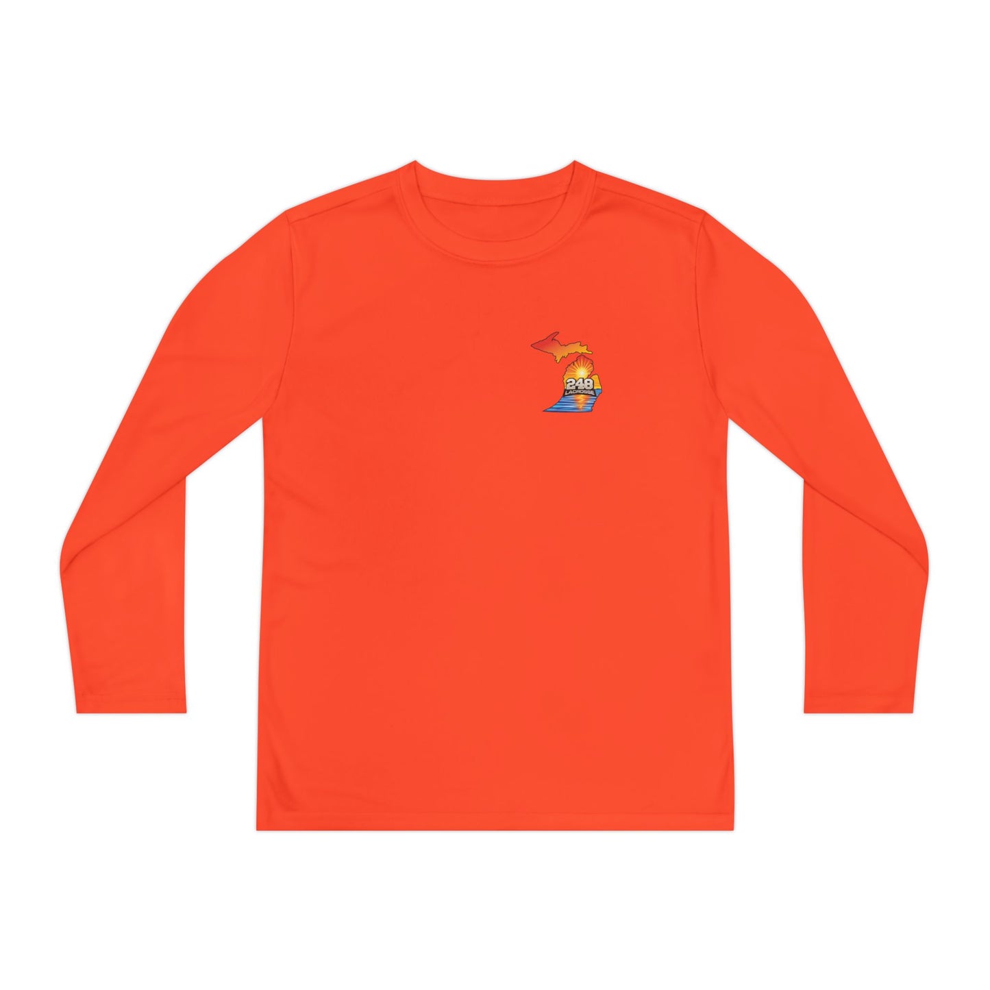 Youth 248 Lacrosse Sport-Tek Performance Long Sleeve Shirt