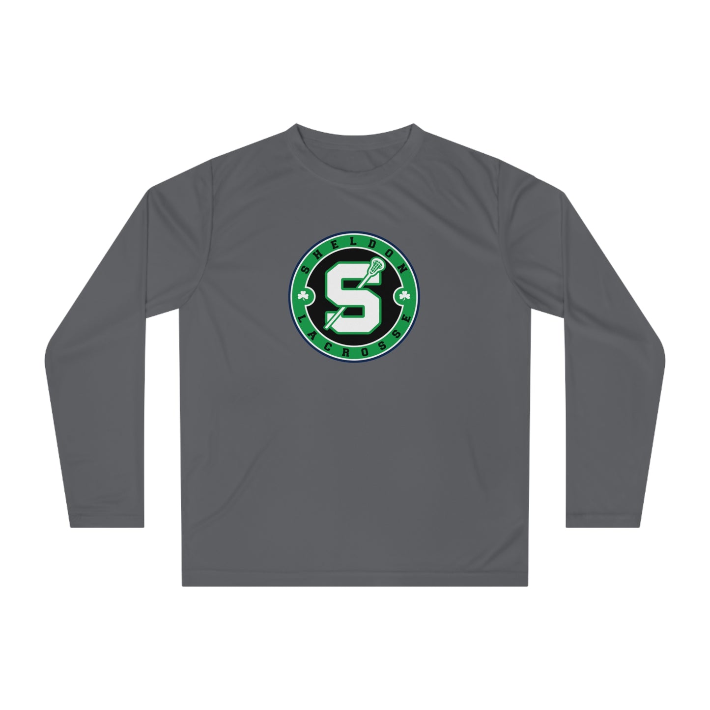 Adult Sheldon Lacrosse 365 Performance Long Sleeve Shirt