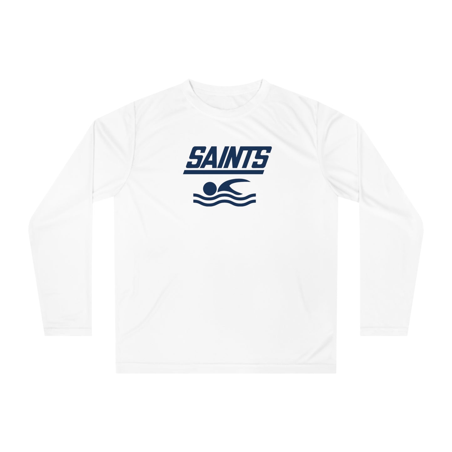 Adult Swimming Team 365 Performance Long Sleeve Shirt