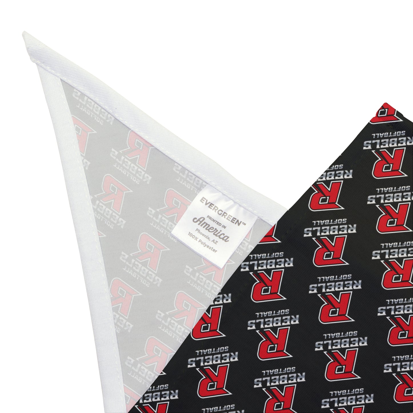 Rebels Softball Pet Bandana