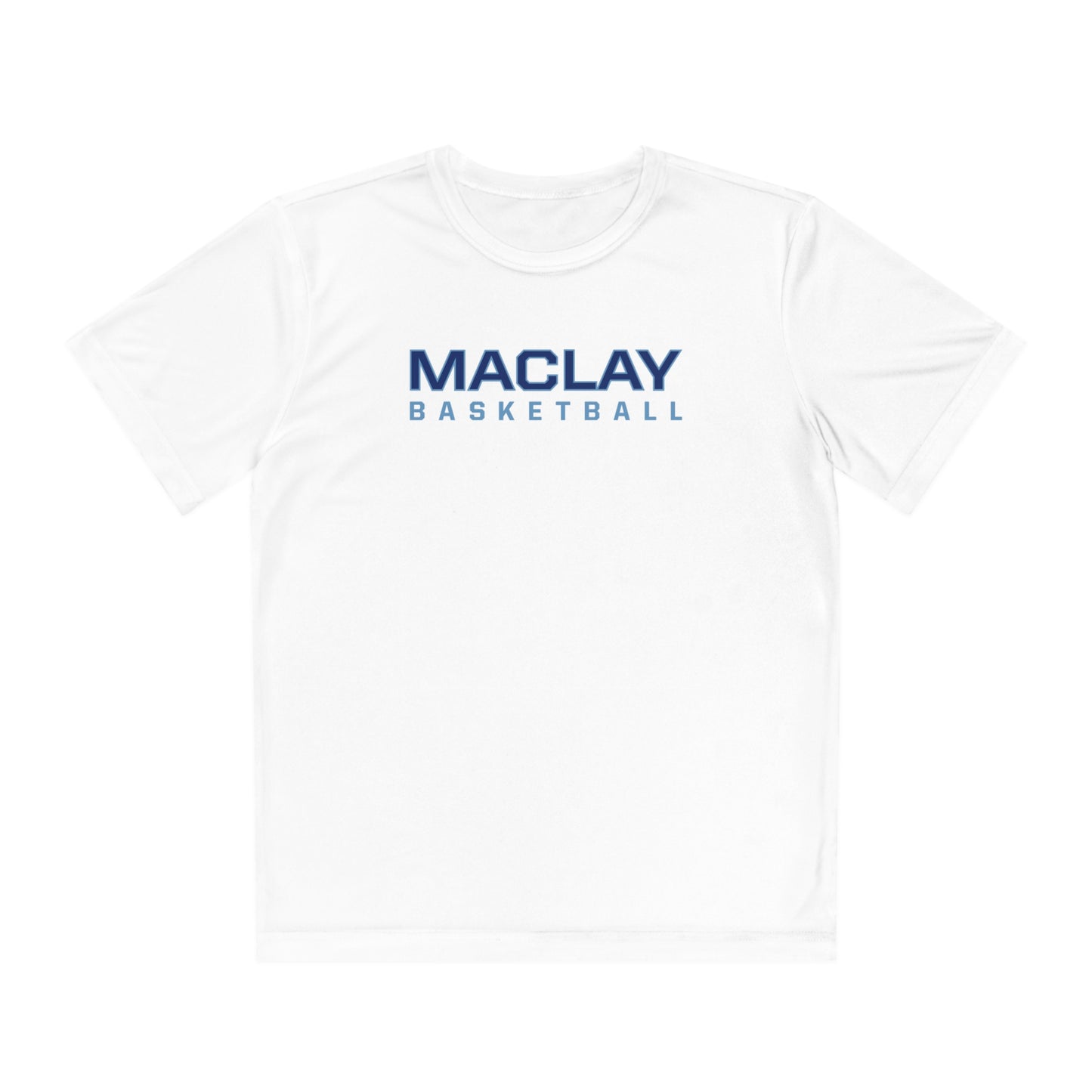 Youth Maclay Basketball Sport-Tek Performance T-shirt