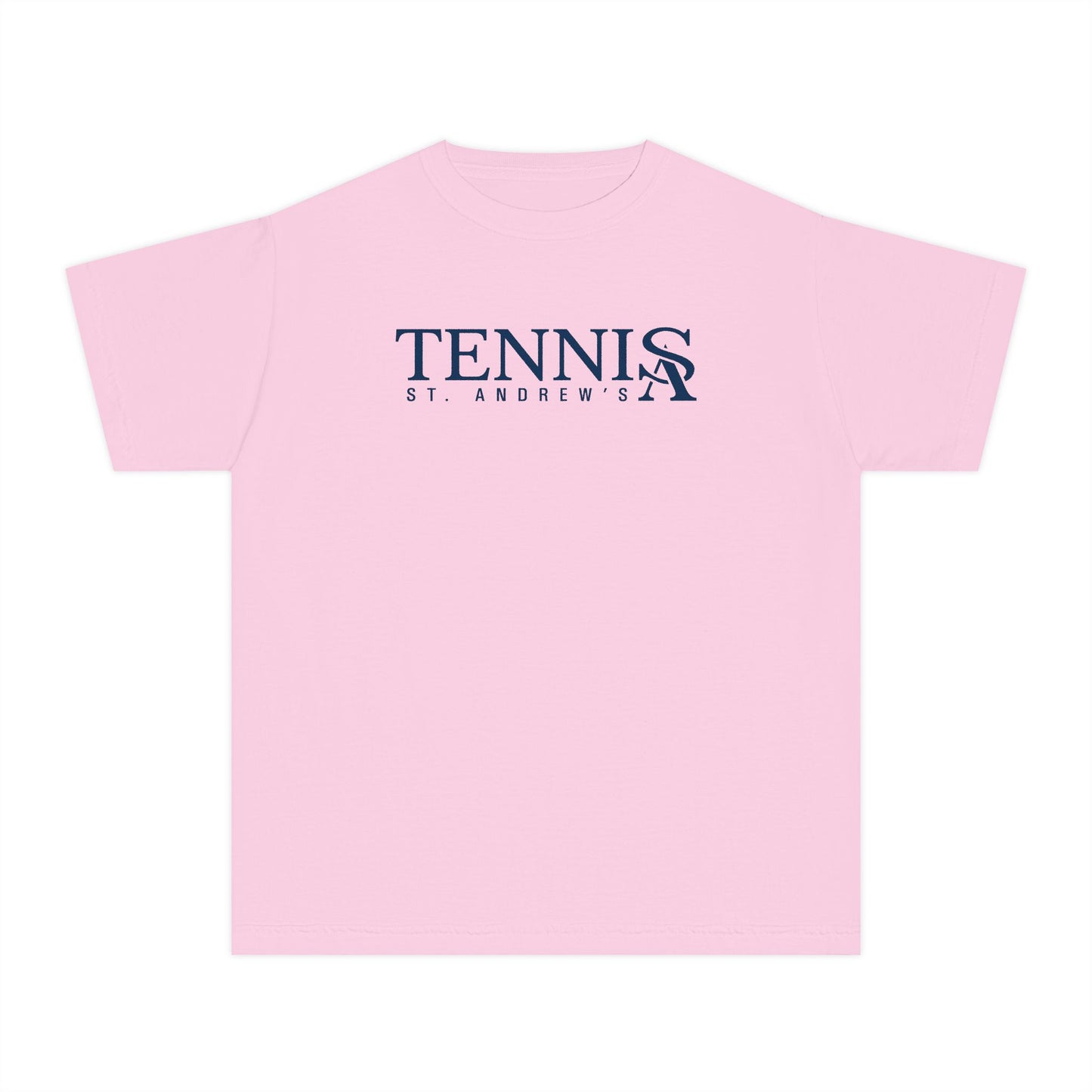 Youth Saints Tennis Comfort Colors Garment Dyed T-Shirt