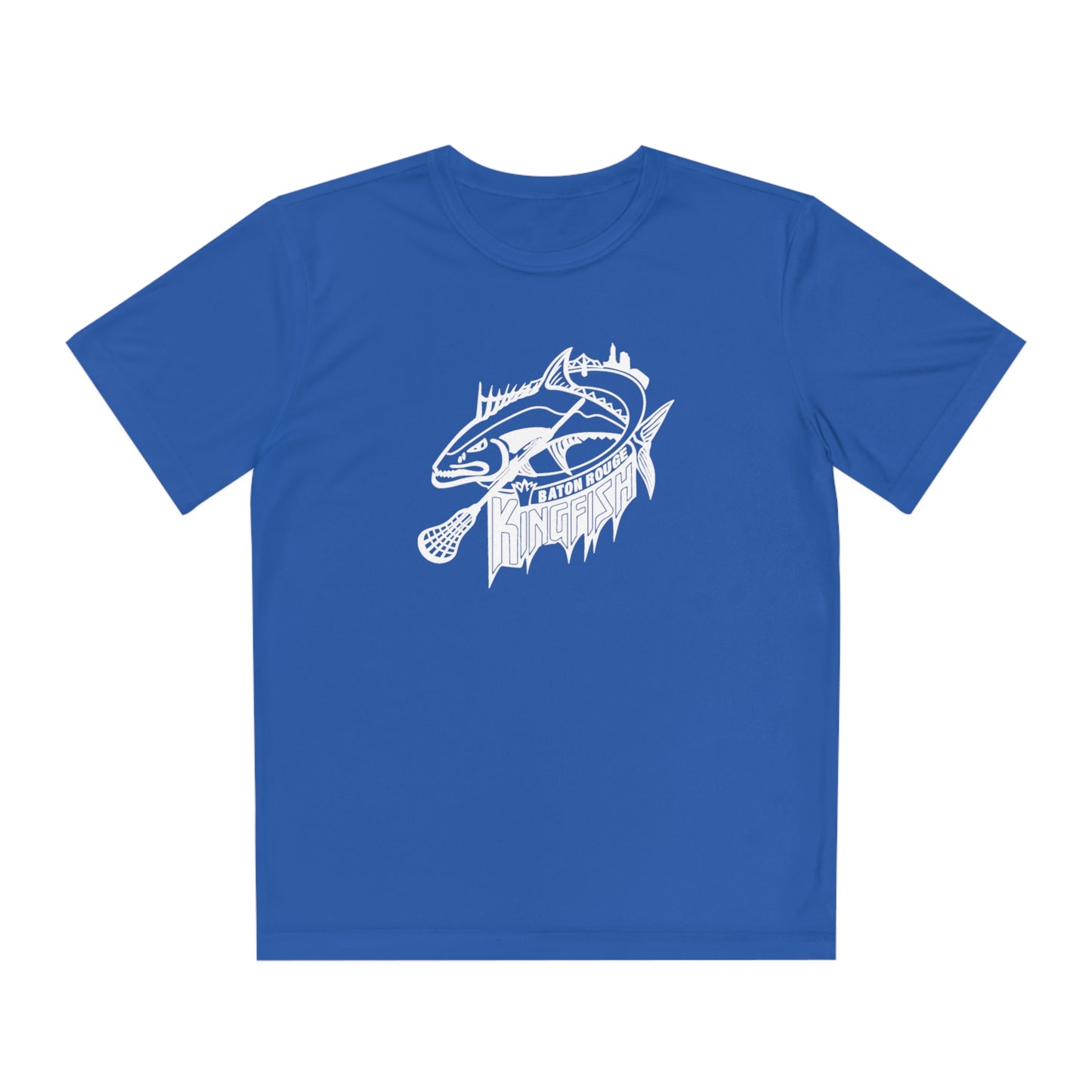 Youth Kingfish Lacrosse Sport-Tek Performance T-shirt