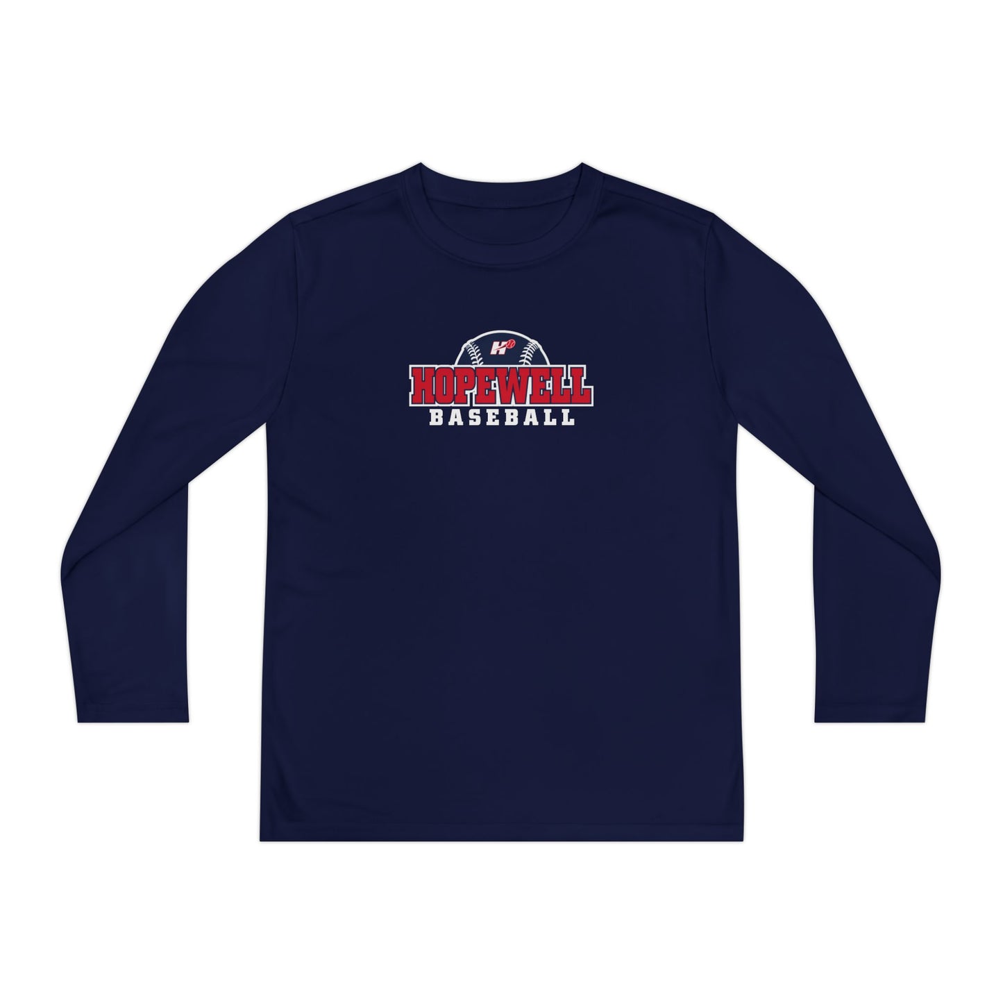 Youth Hopewell Baseball Sport-Tek Performance Long Sleeve Shirt