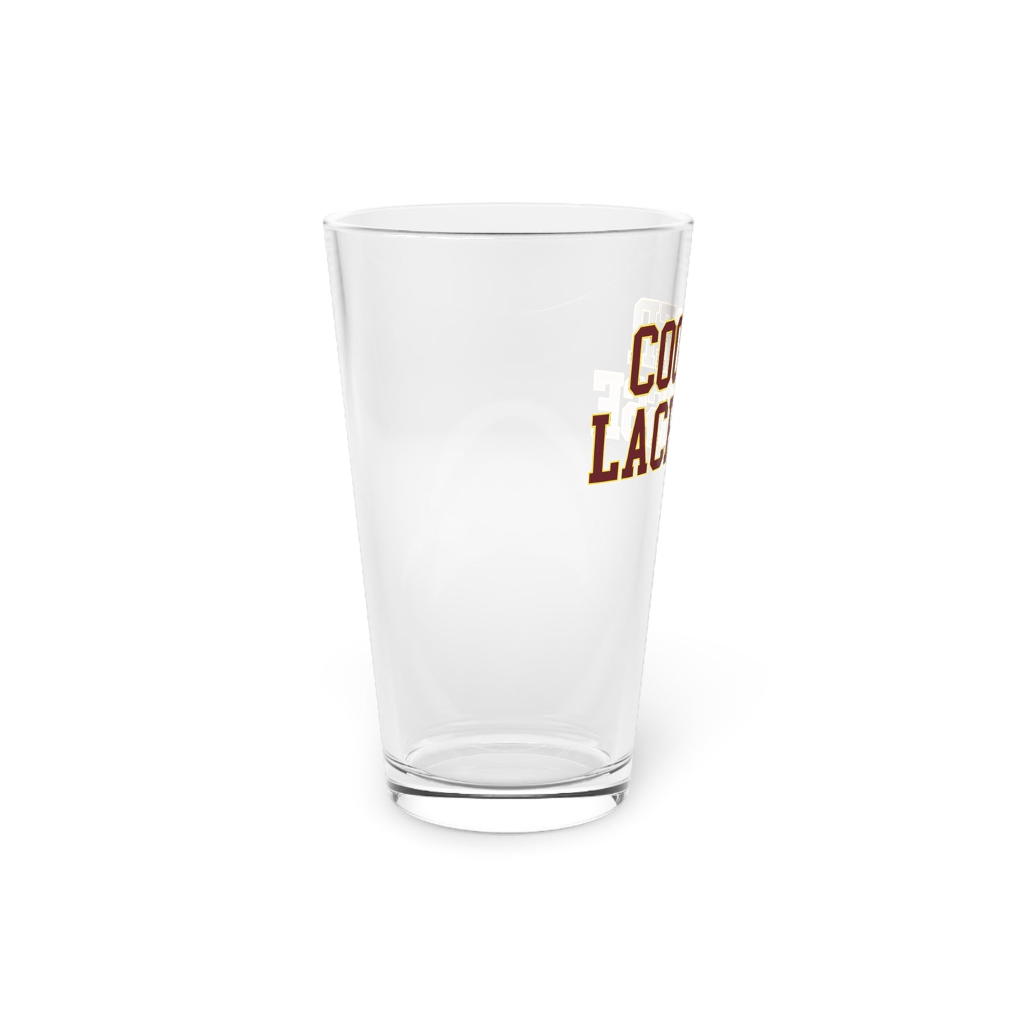 Cooper Lacrosse Pint Glass