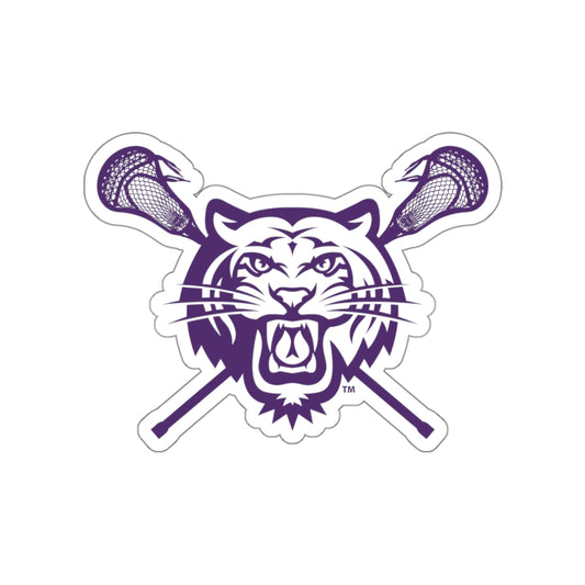 Tiger Lax Die-Cut Stickers (3-Pack)