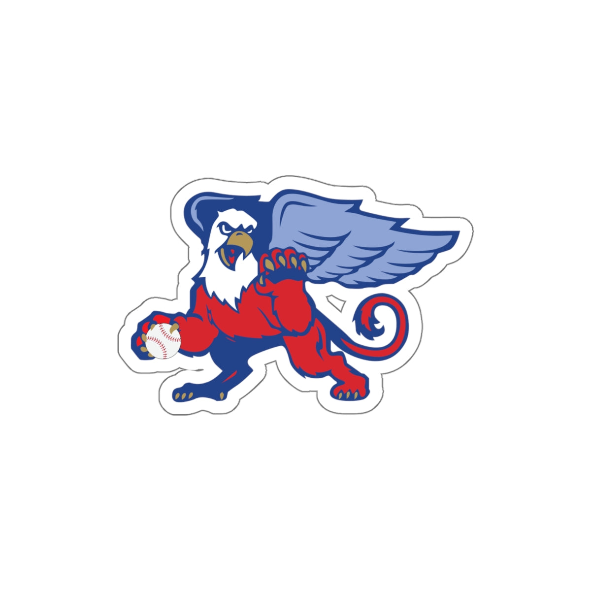 Los Alamitos High School Baseball Die-Cut Sticker