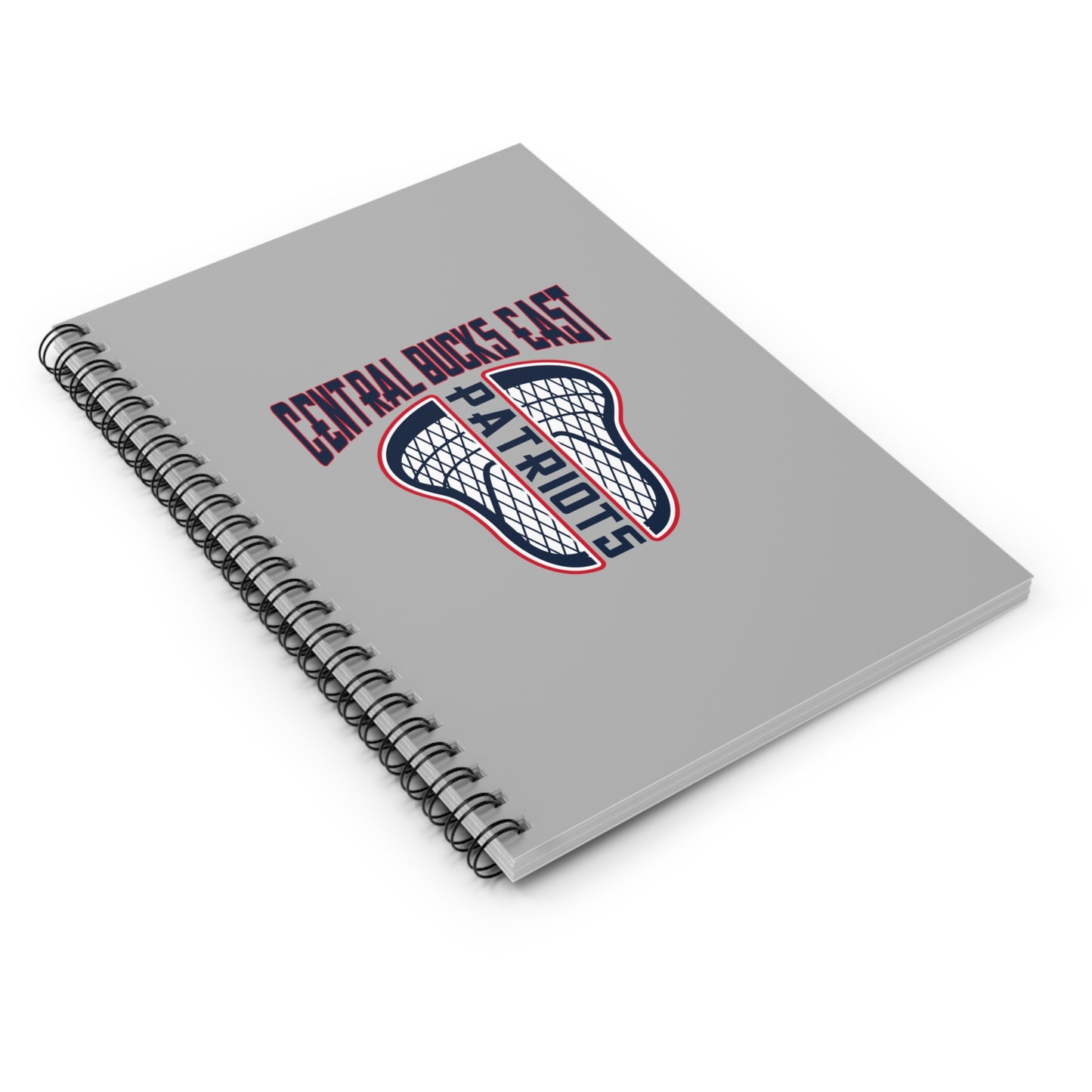 CBE Lacrosse Spiral Notebook - Ruled Line (8" x 6")