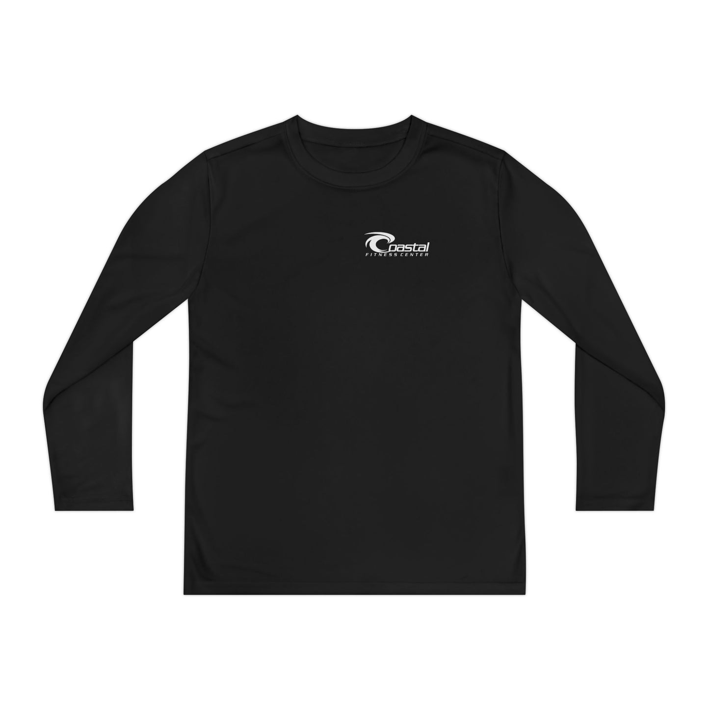 Youth Coastal Fitness Center Sport-Tek Long Sleeve Competitor Tee