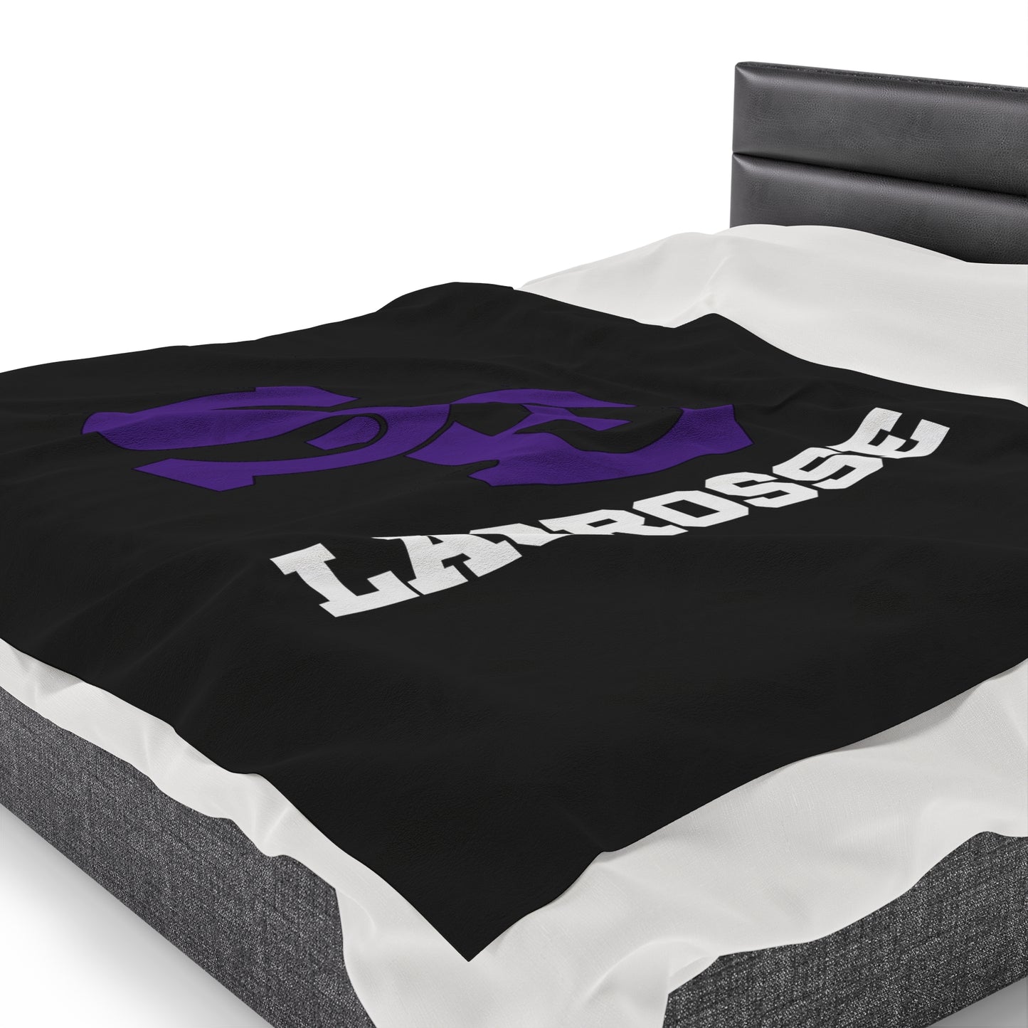 SE Lacrosse Velveteen Plush Blanket