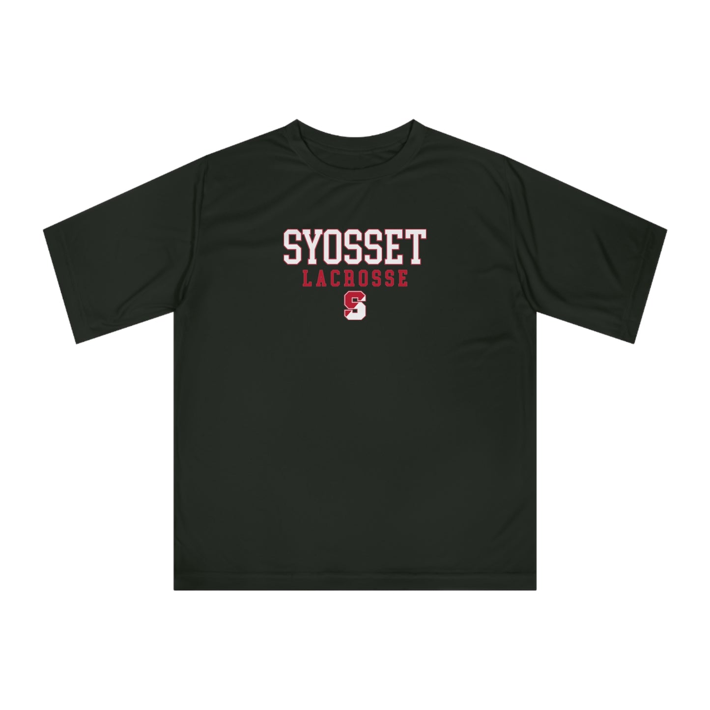 Adult Syosset Lacrosse Team 365 Zone Performance T-shirt