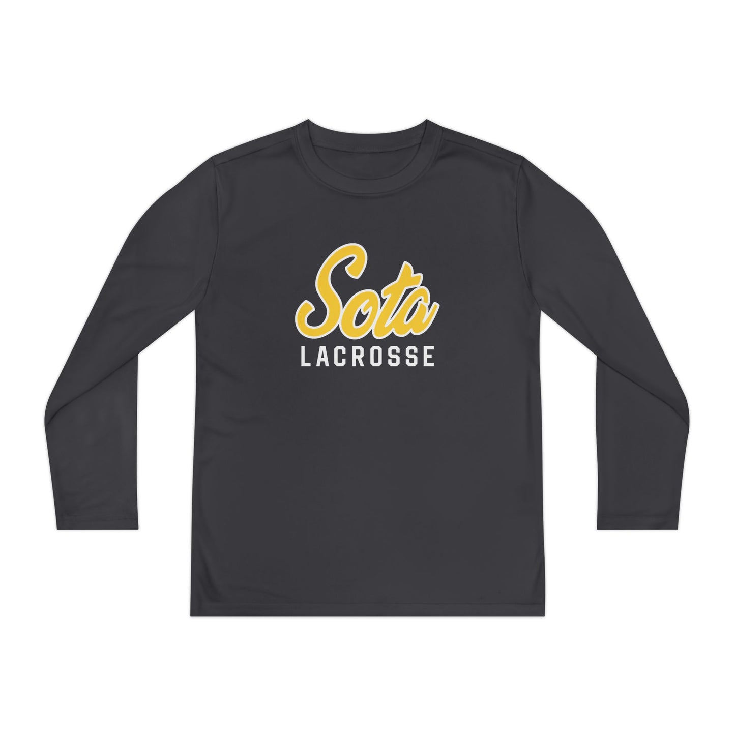 Youth Minnesota Lacrosse Sport-Tek Performance Long Sleeve Shirt