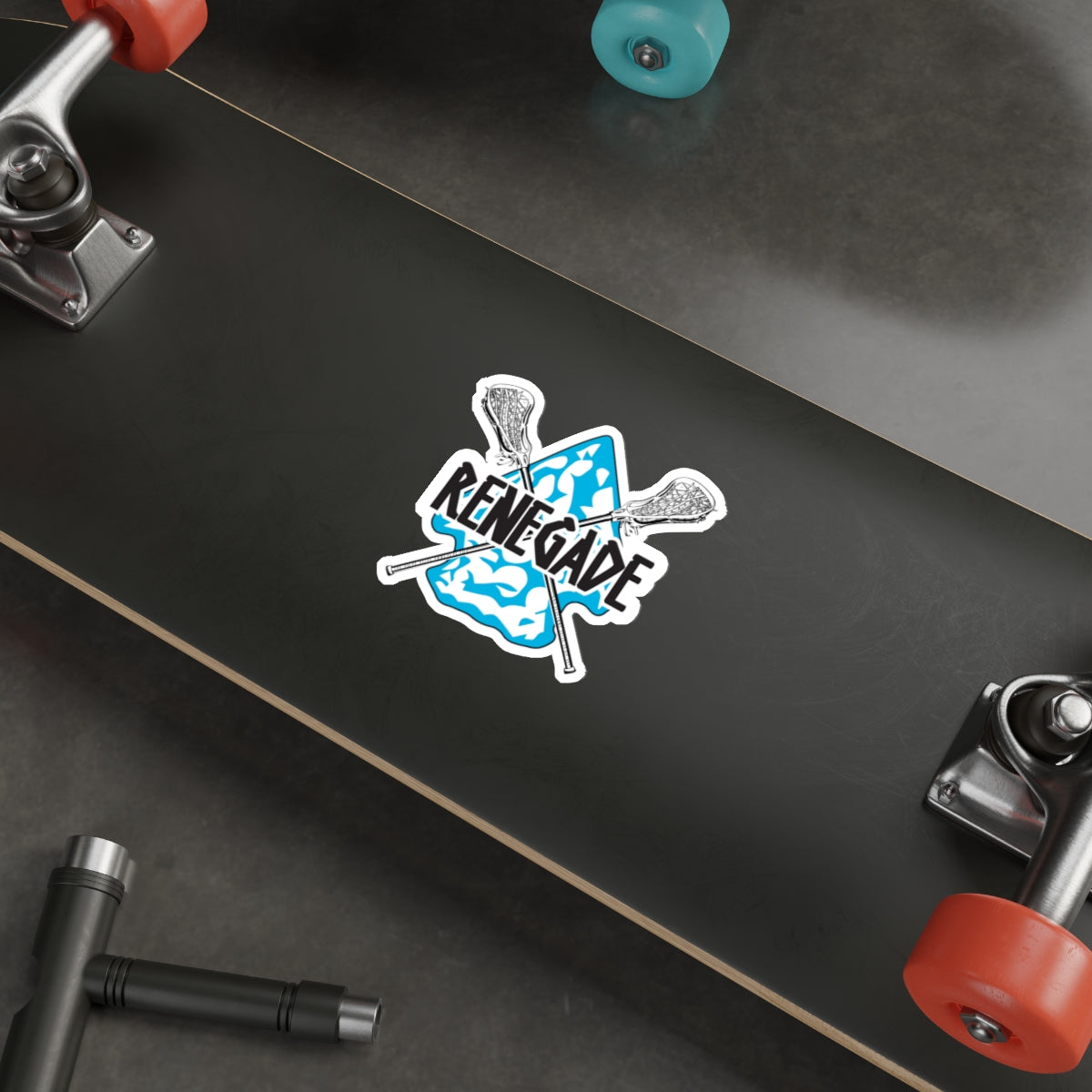 Renegade Lacrosse Die-Cut Stickers