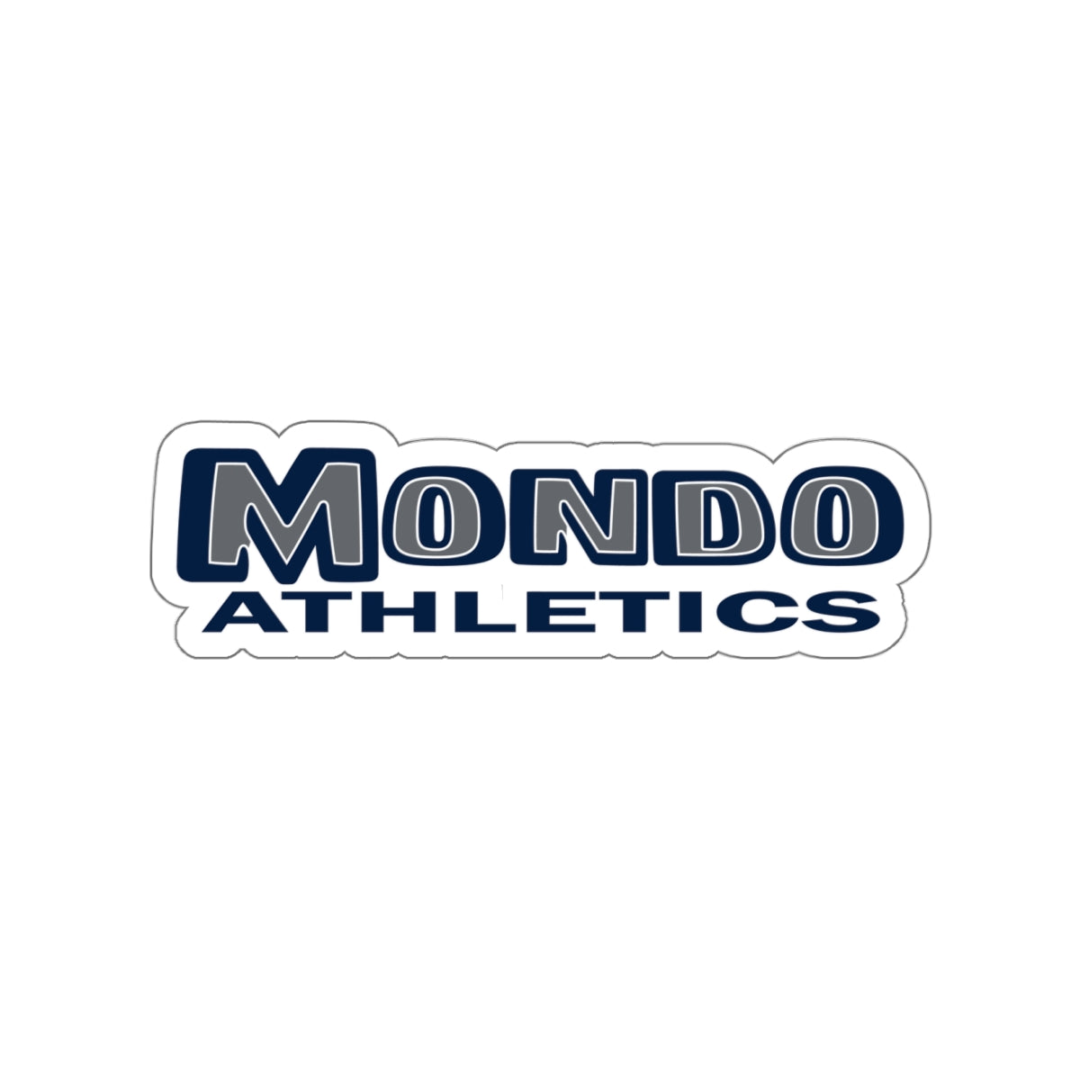 MONDO Athletics Die-Cut Outdoor Sticker