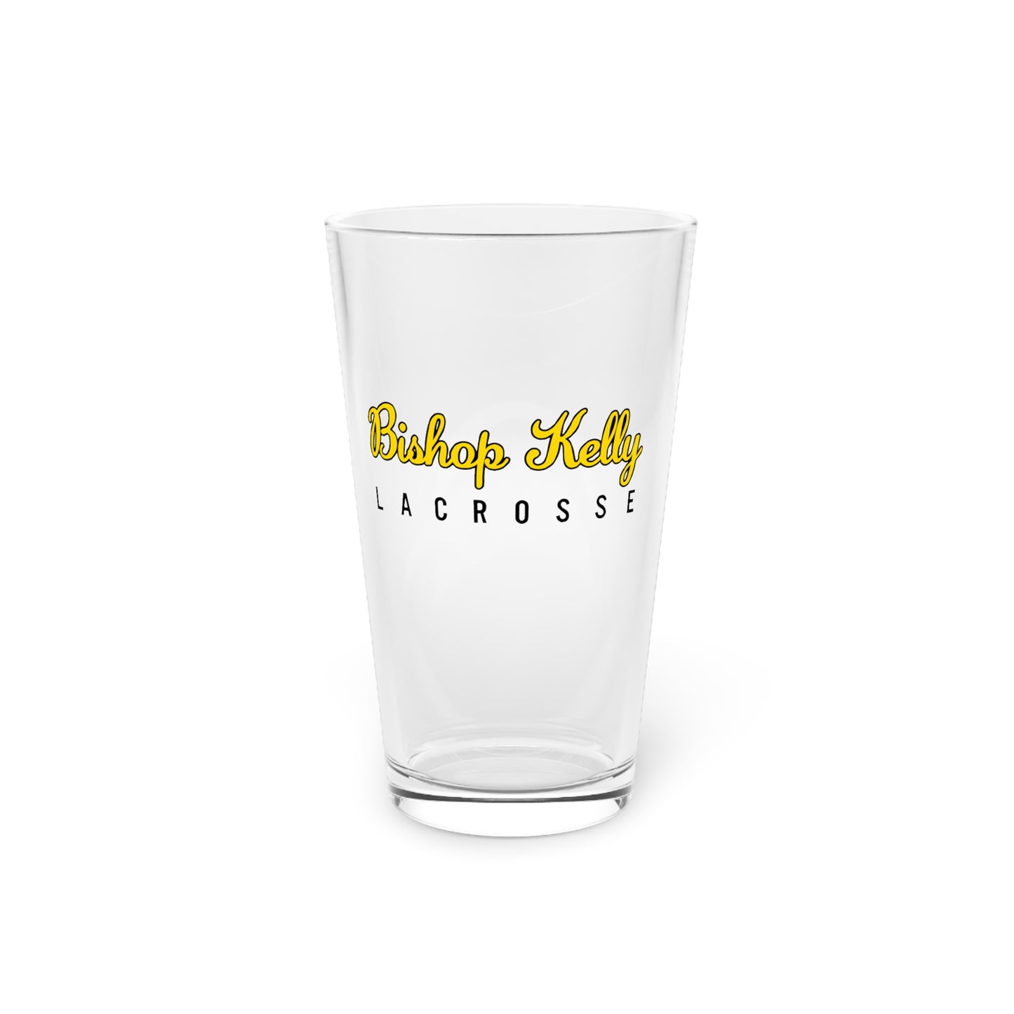 Bishop Kelly Lacrosse Pint Glass - 16oz