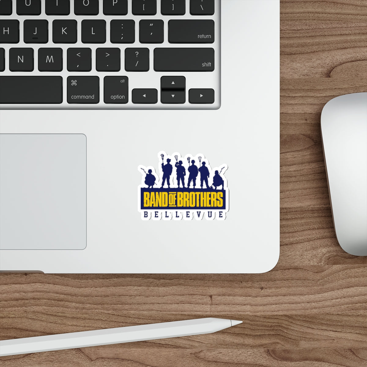Bellevue Lacrosse Die-Cut Sticker