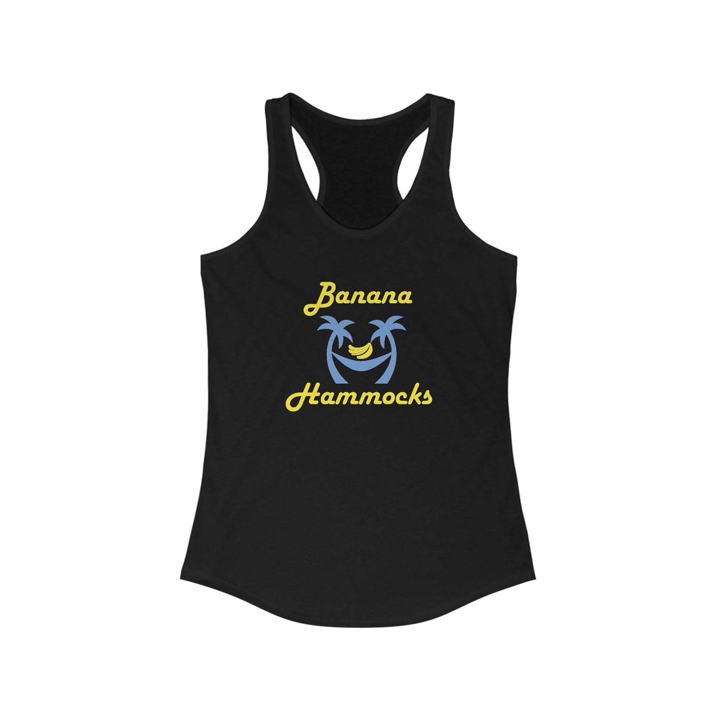 Women's Banana Hammocks Next Level Racerback Tank