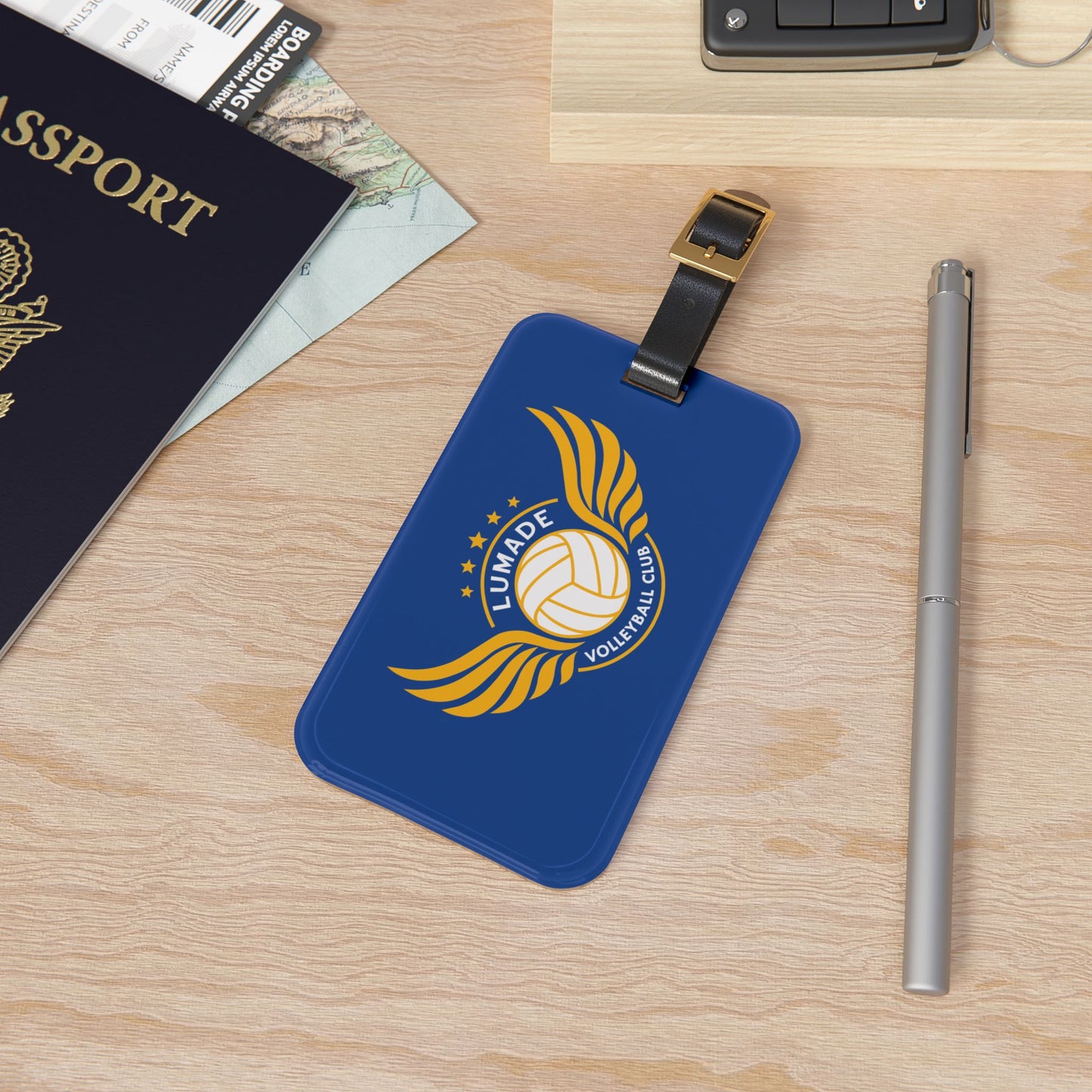 Lumade Volleyball Luggage Tag