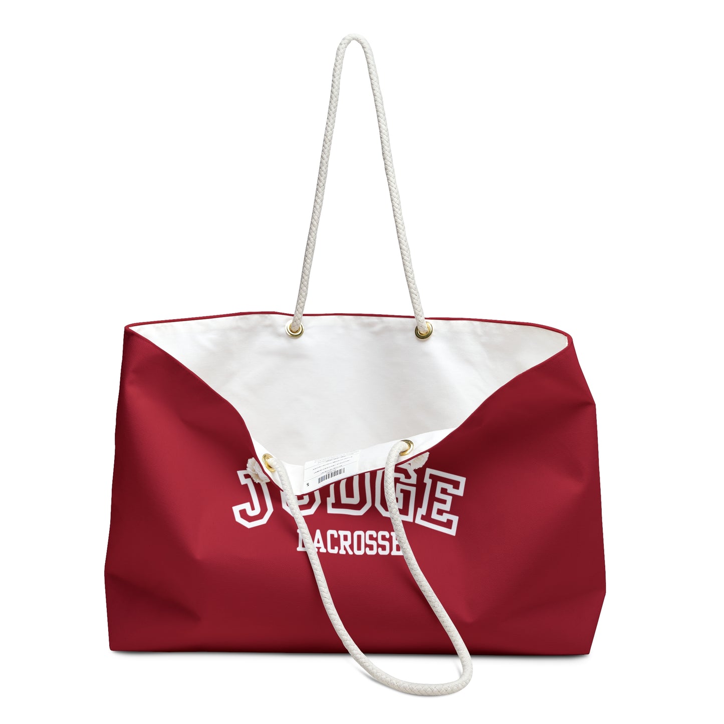 Judge Lax Weekender Tote Bag