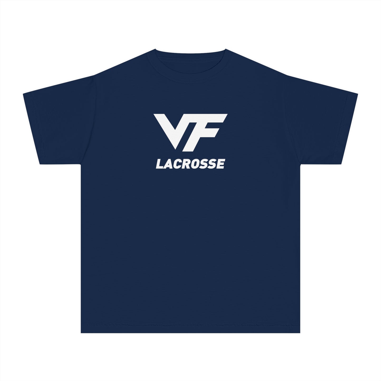 Youth Vallivue Lacrosse Comfort Colors Garment-Dyed T-Shirt