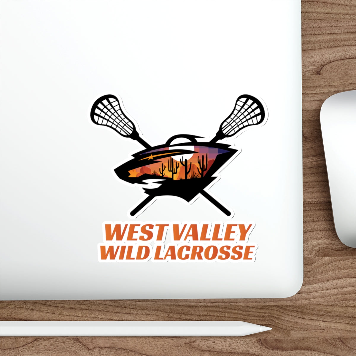 WVW Lacrosse Die-Cut Stickers