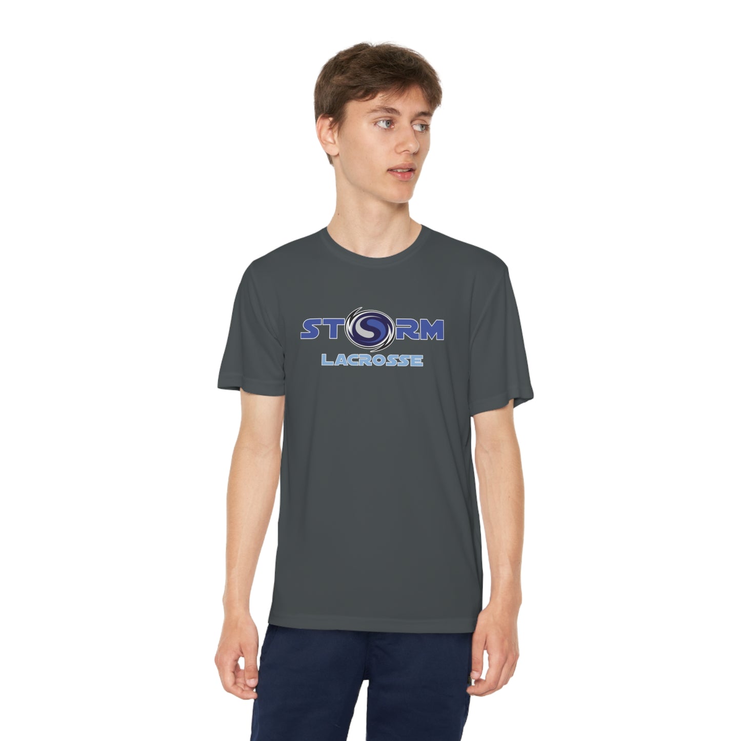 Youth Storm Lacrosse Sport-Tek Performance Tee
