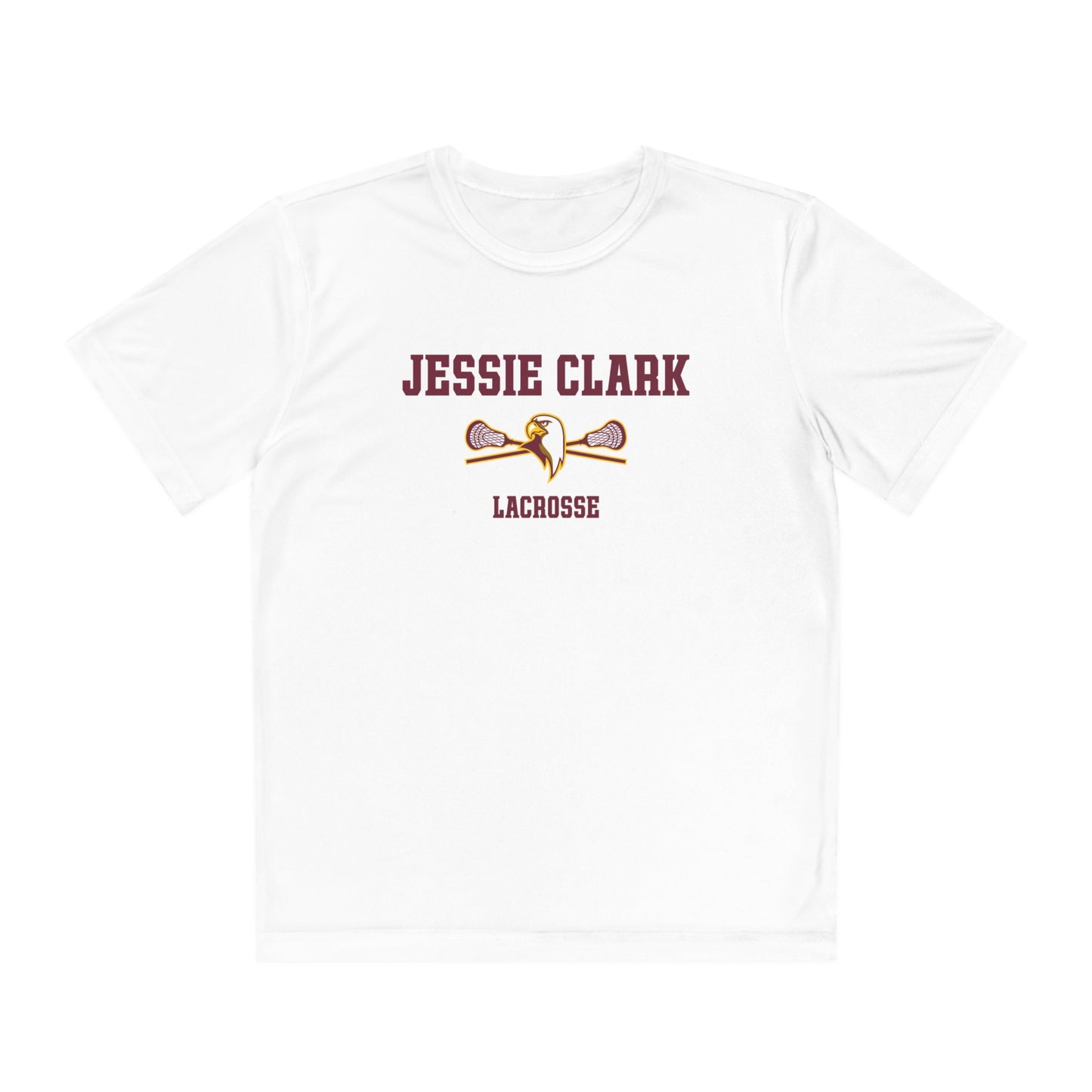 Youth JCMS Lacrosse Sports Sport-Tek Performance Tee