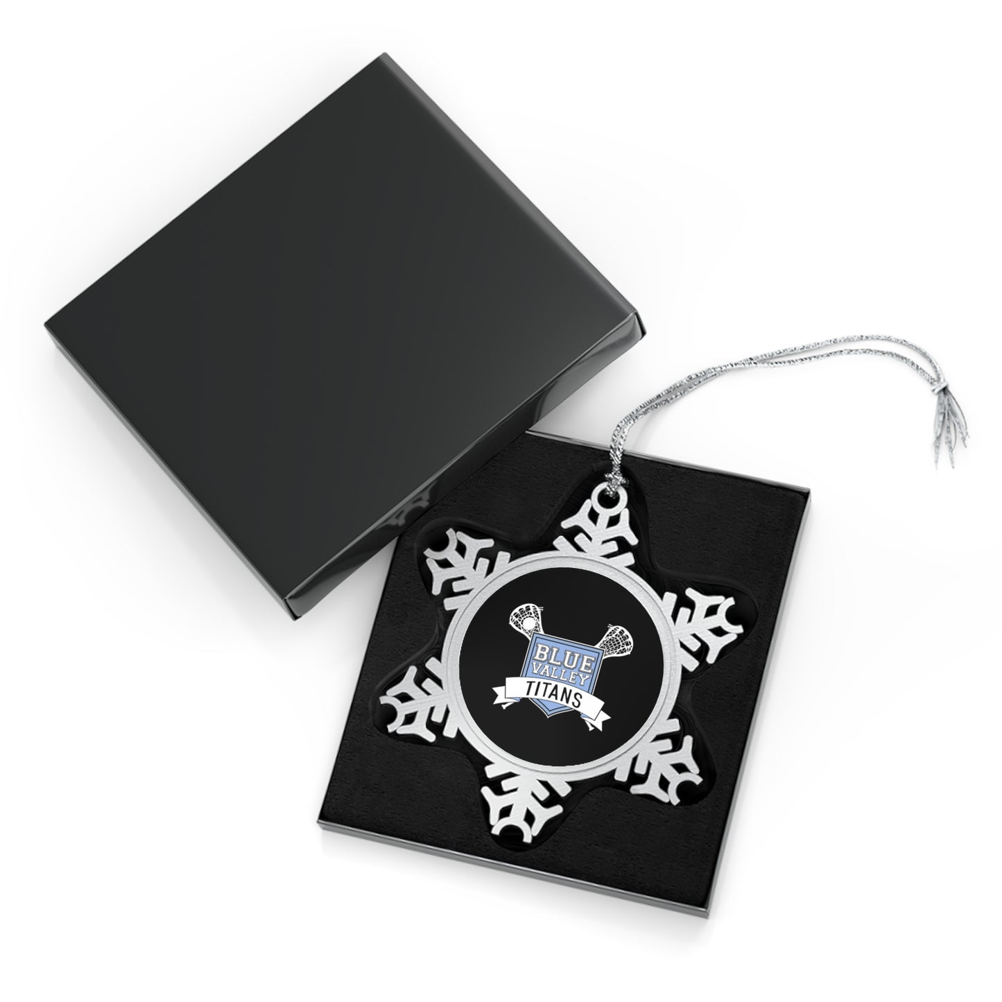 BV Titans Pewter Snowflake Ornament