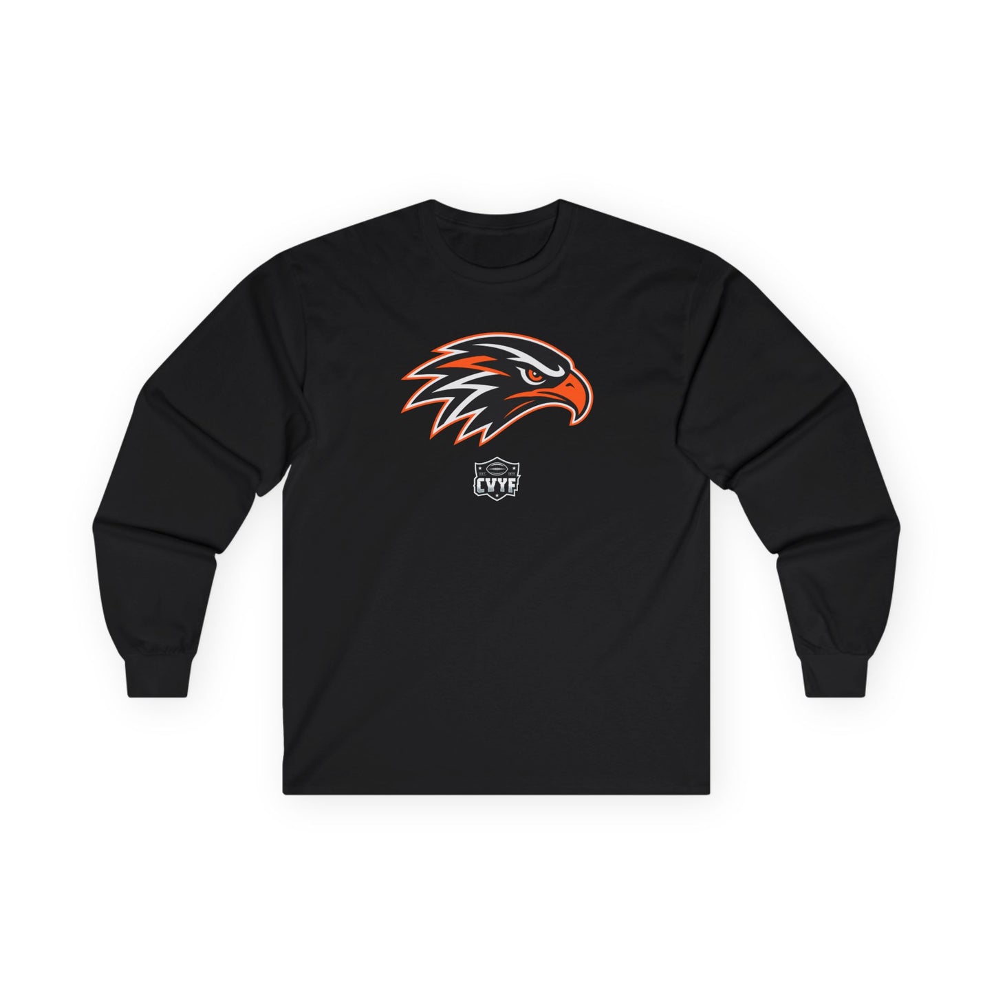 Adult Bloomer Blackhawks Gildan Ultra Cotton Long Sleeve