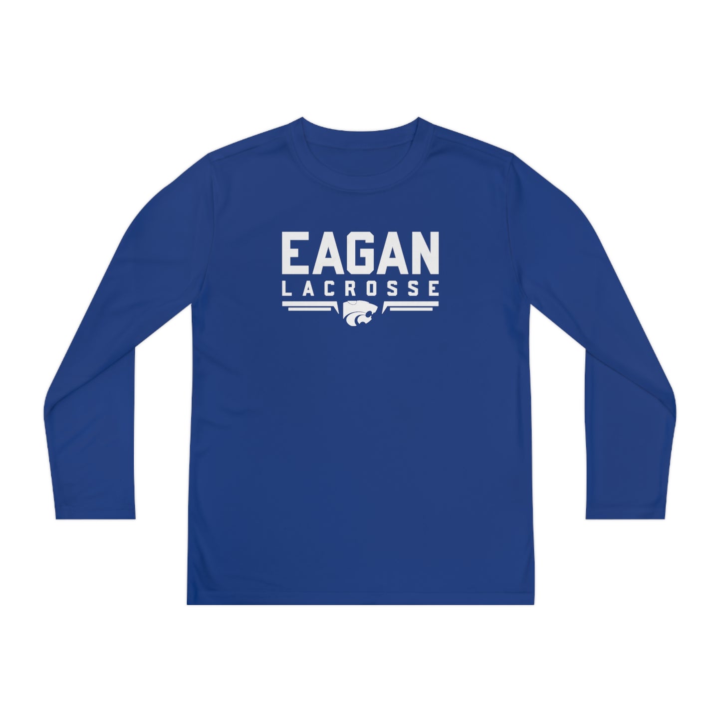 Youth Eagan Boys Lacrosse Sport-Tek Performance Long Sleeve