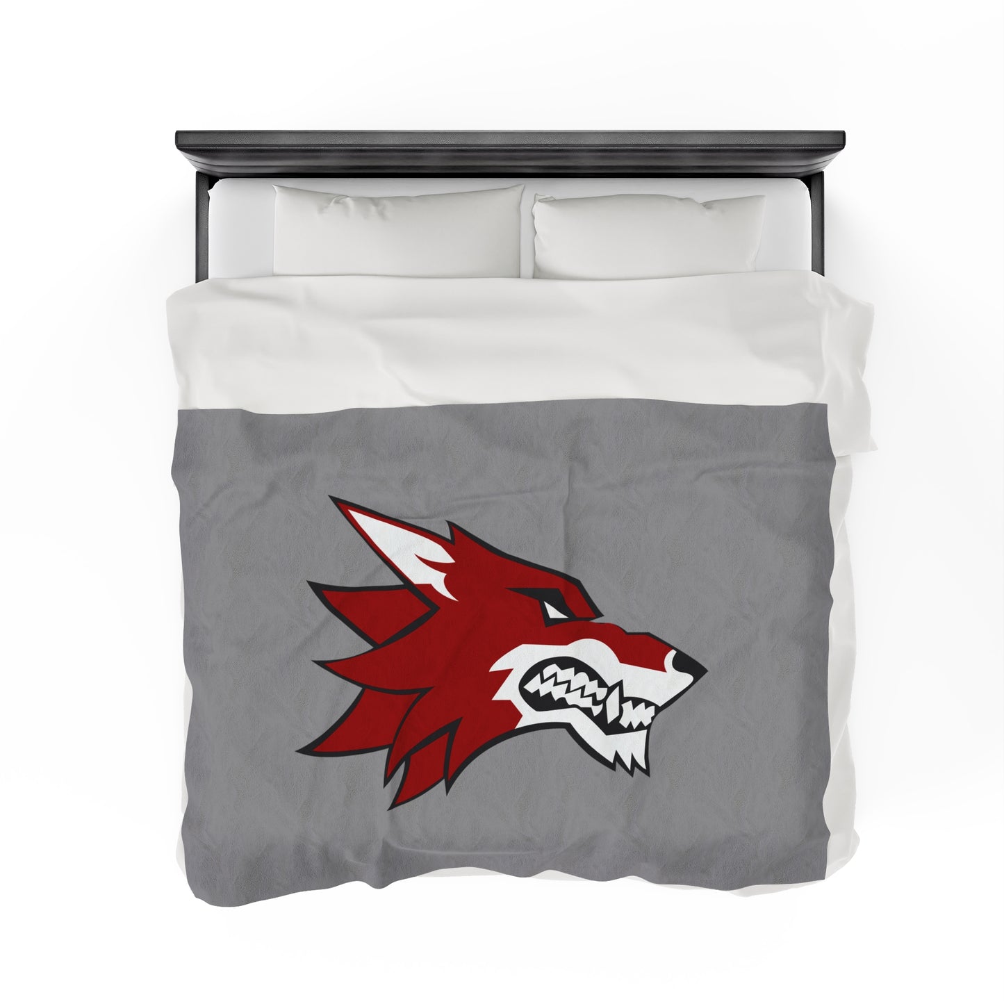 Columbus Coyotes Velveteen Plush Blanket (60" x 80")