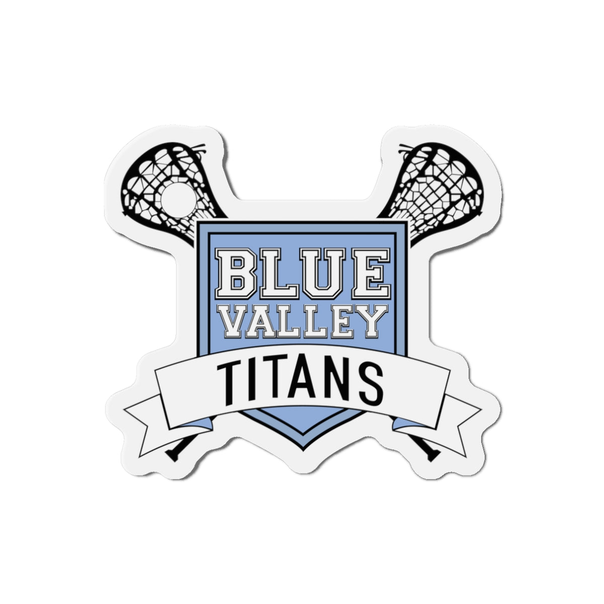 BV Titans Die-Cut Magnet