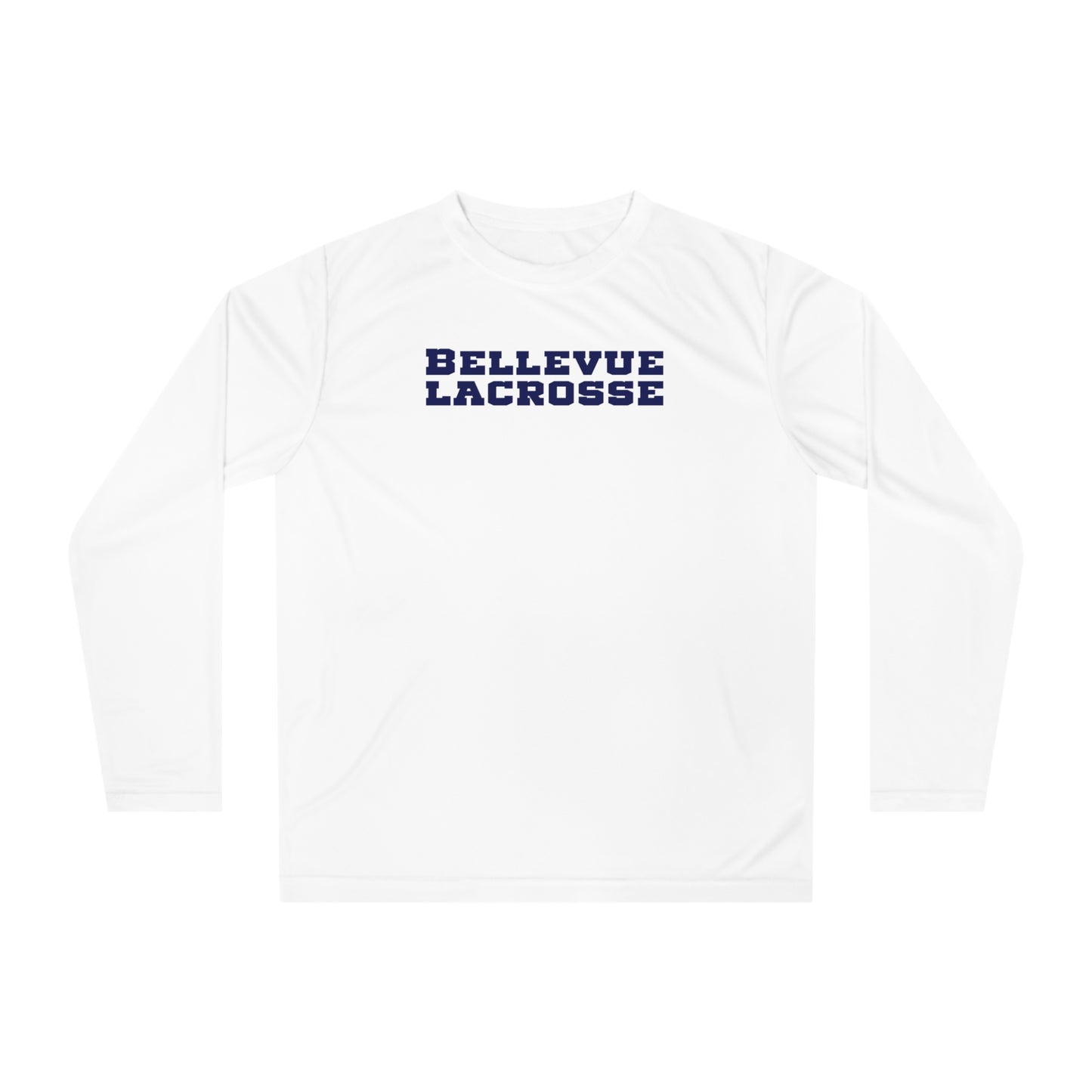 Adult Bellevue Lacrosse Team 365 Performance Long Sleeve Shirt