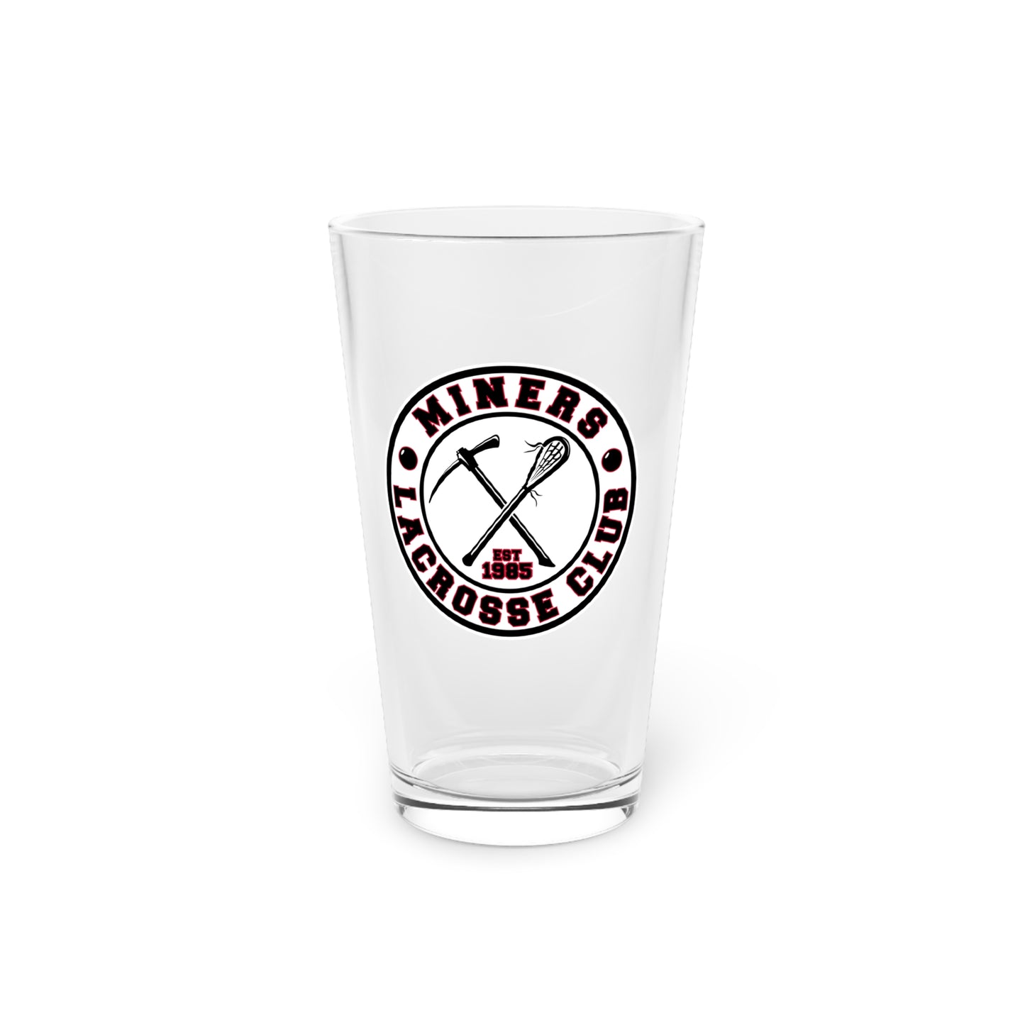 Edmonton Miners Pint Glass