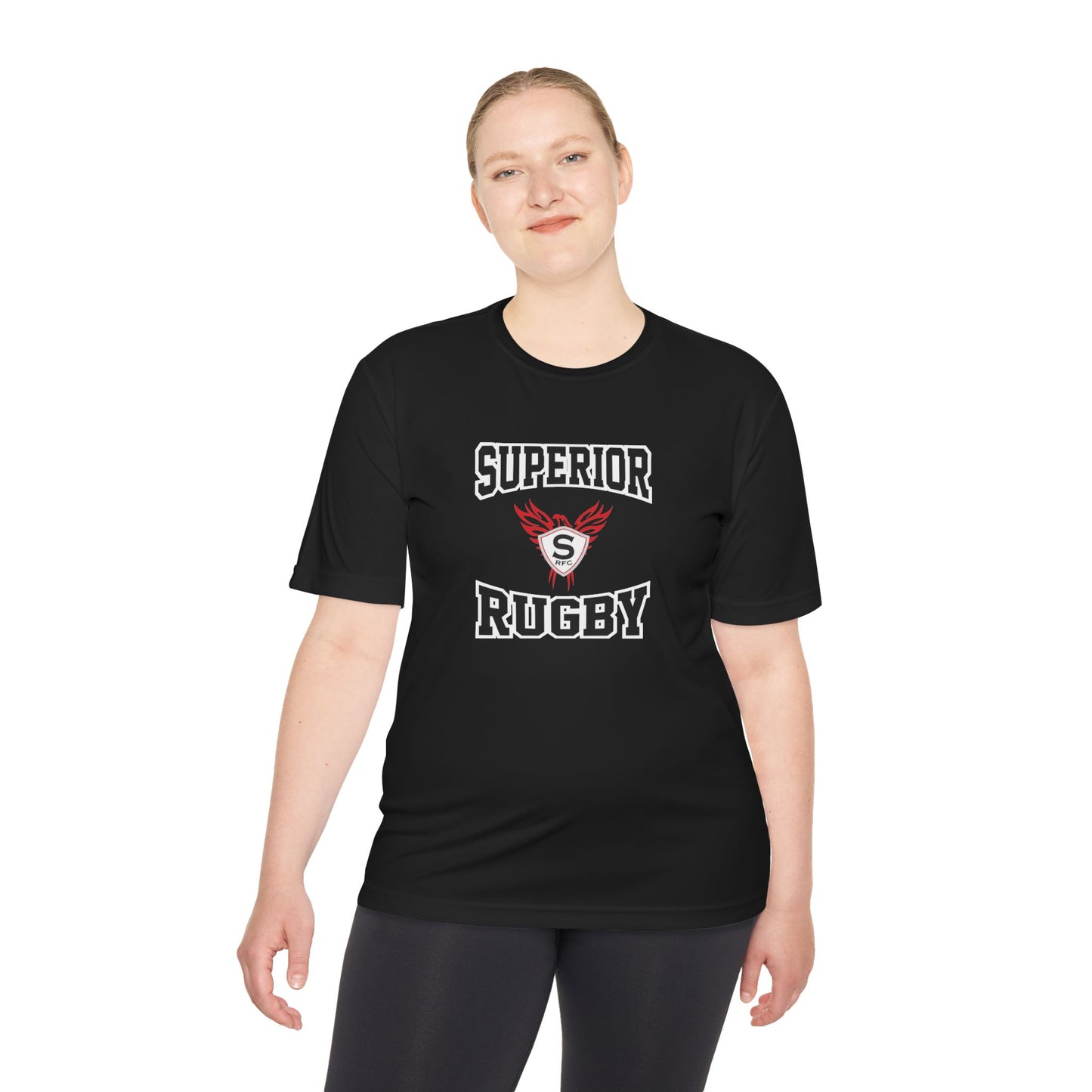 Adult Superior Rugby Football Sport-Tek Performance Tee